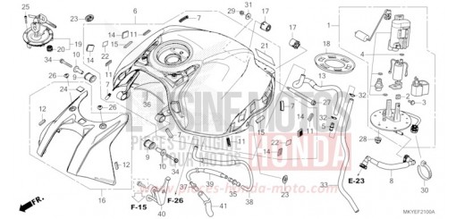 FUEL TANK CB650RACR de 2024